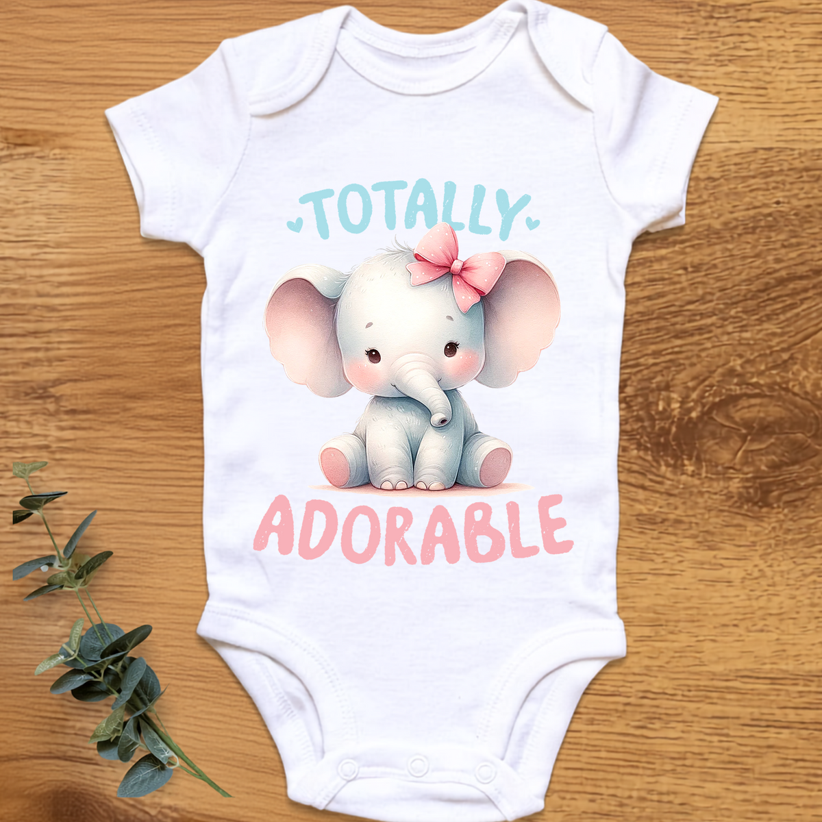 Totally Adorable baby girl onesie by By Delilah