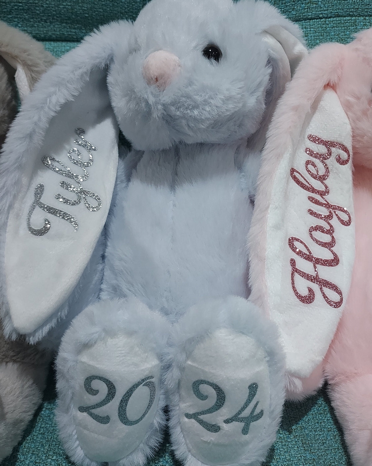 Personalised 30cm First Christmas 2026 Bunny - Free Shipping Included!