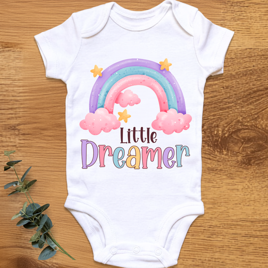 Little Dreamer baby onesie by By Delilah