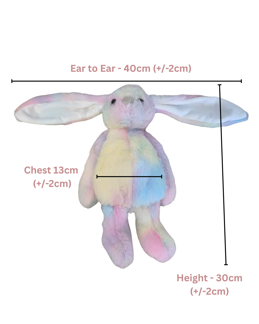 Personalised 30cm First Christmas 2026 Bunny - Free Shipping Included!