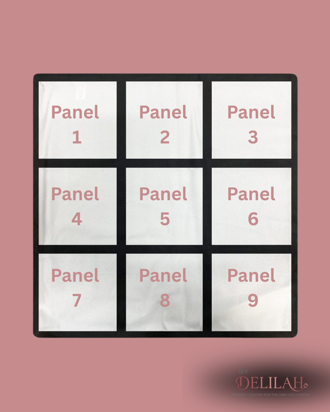 Personalised 9-Panel Photo Keepsake Cushion Cover