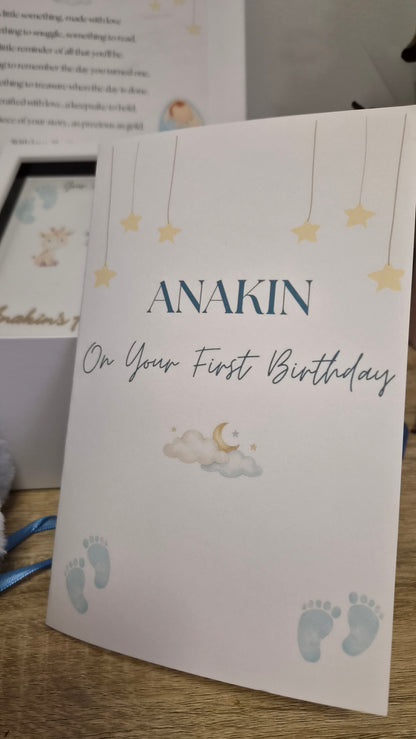 The First Birthday Keepsake Box | Personalised Gift Set