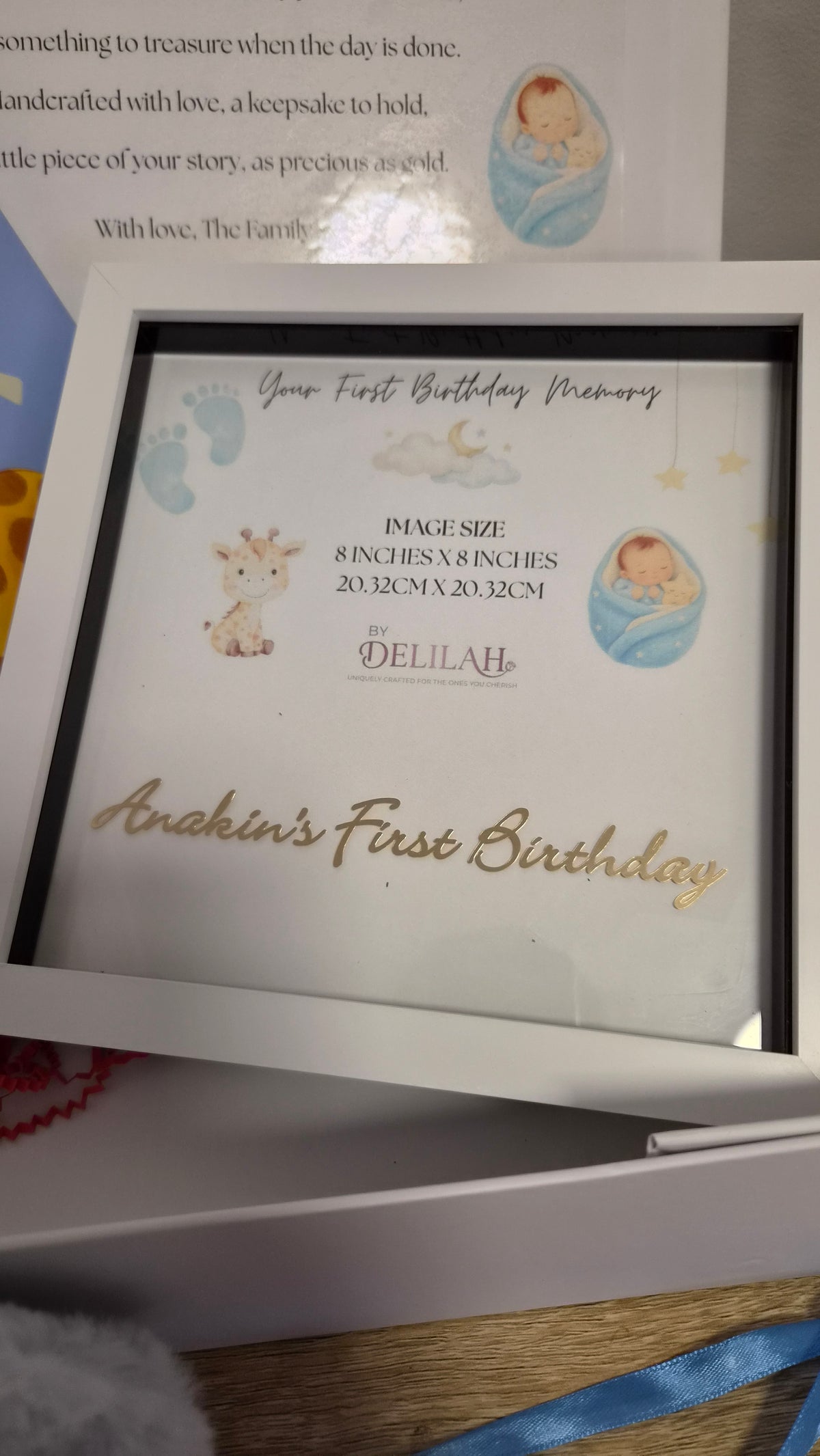 The First Birthday Keepsake Box | Personalised Gift Set