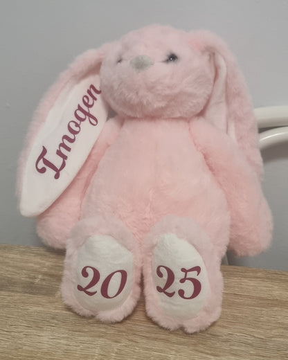 Personalised 30cm First Christmas 2026 Bunny - Free Shipping Included!